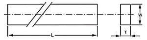 Tungsten carbide blades sizes