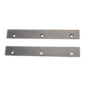 Tungsten carbide blades with holes