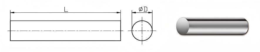 整体硬质合金棒材尺寸